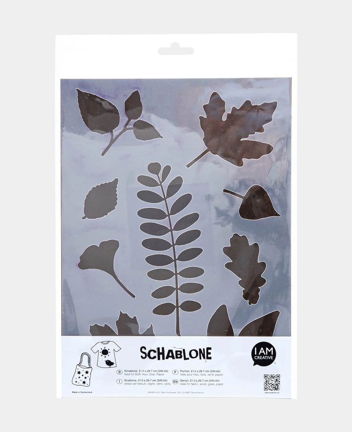 Stencil sheets, 210 x 297 mm (A4), white translucent
