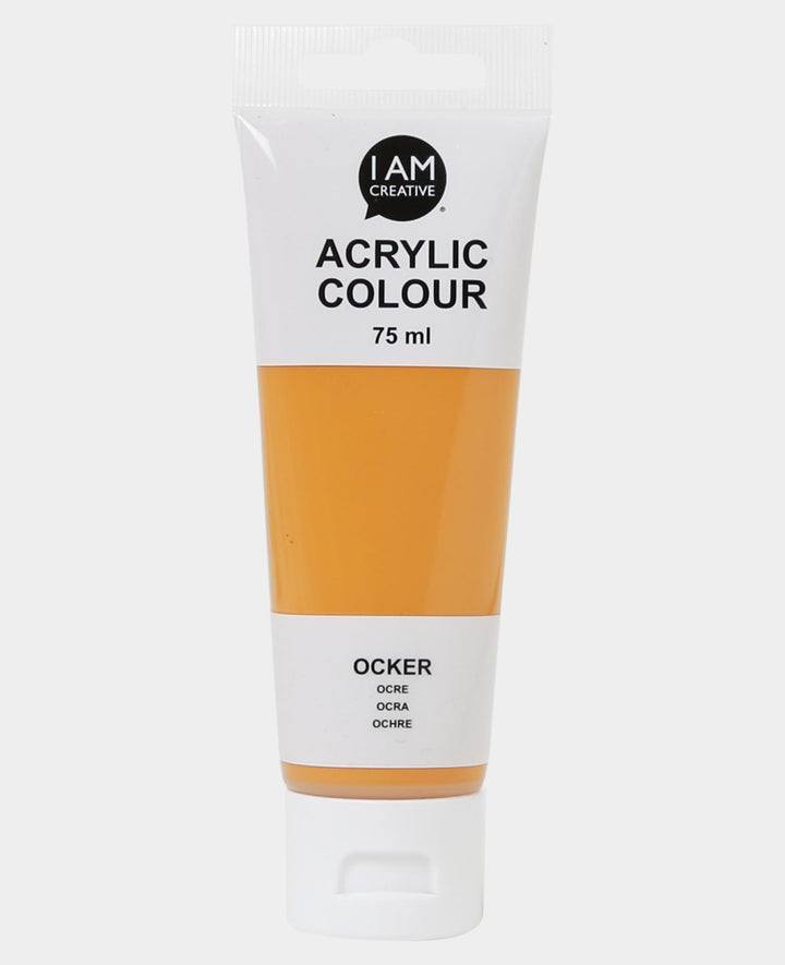 Acrylfarbe, Ocker, 75 ml