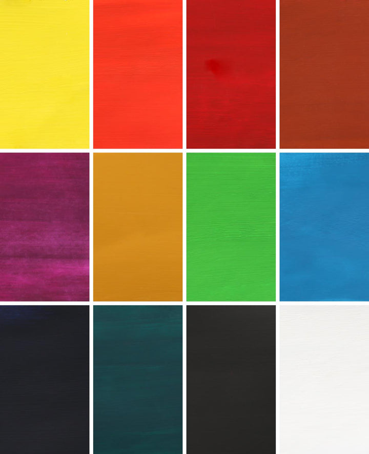 Gouache Set Basic, 12 x 12 ml