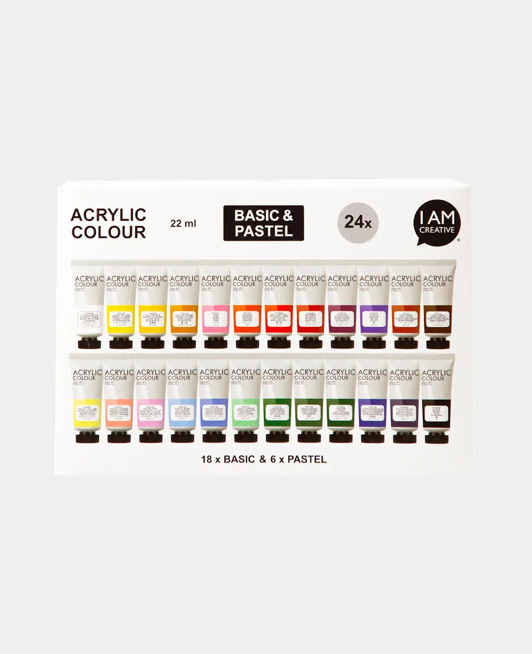 Acryl Set, 24 x 22 ml