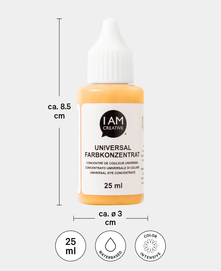 Universal-Farbkonzentrat, Sonnengelb, 25 ml