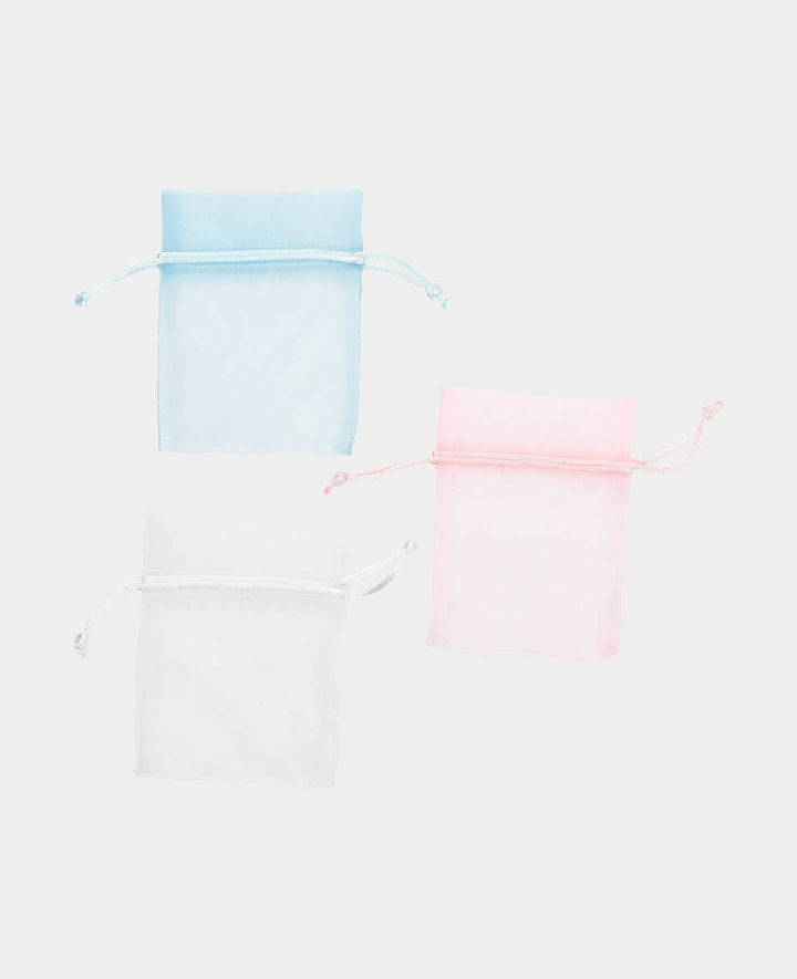 Organza Bags 12 cm Set of 6, baby