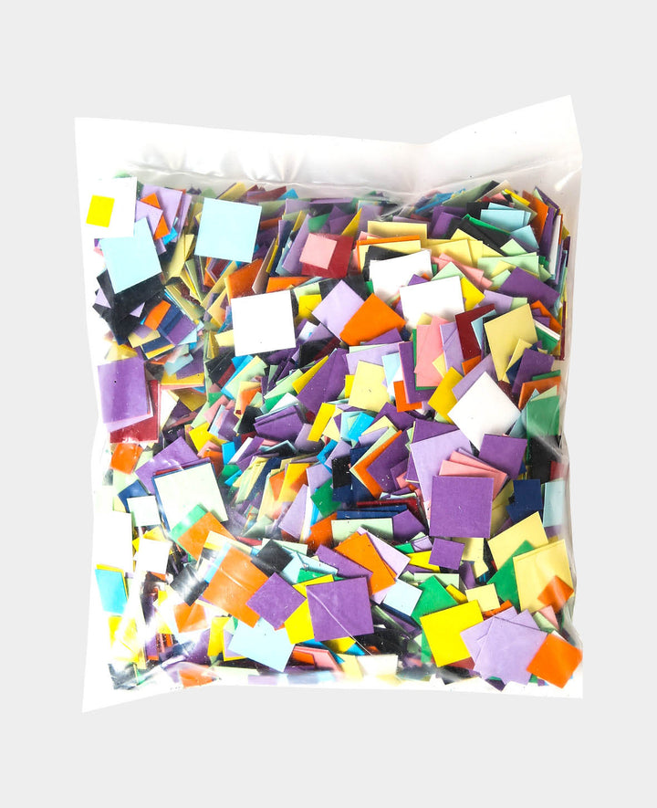 Mosaic made of cardboard – Craft set 10/15/20 mm, 180 g