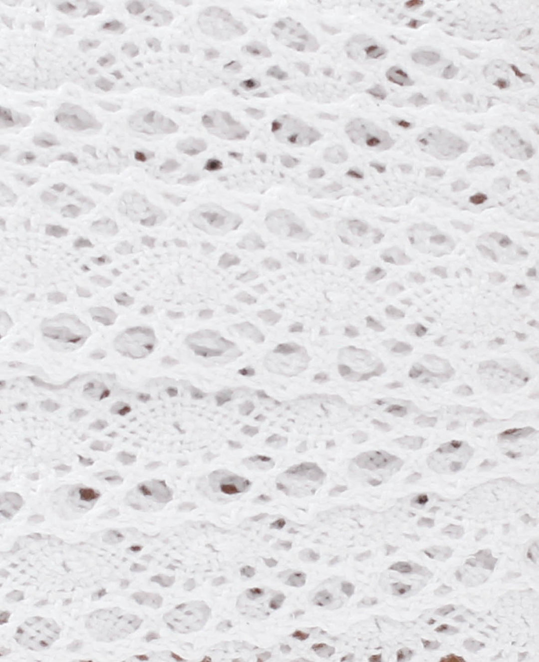 Lace trim, white, 20 mm x 1.8 m