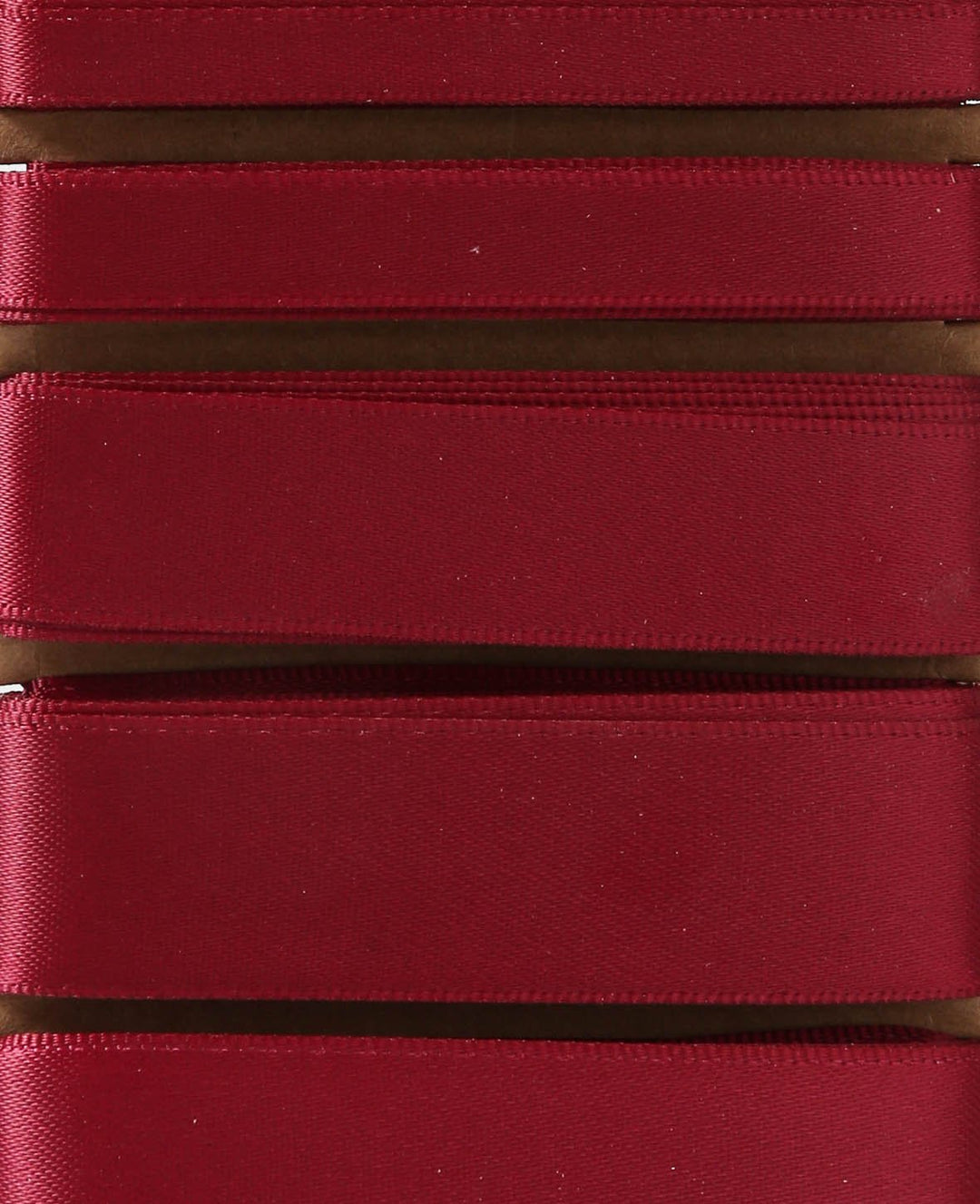Satin ribbon 6 x 2 m, wine red