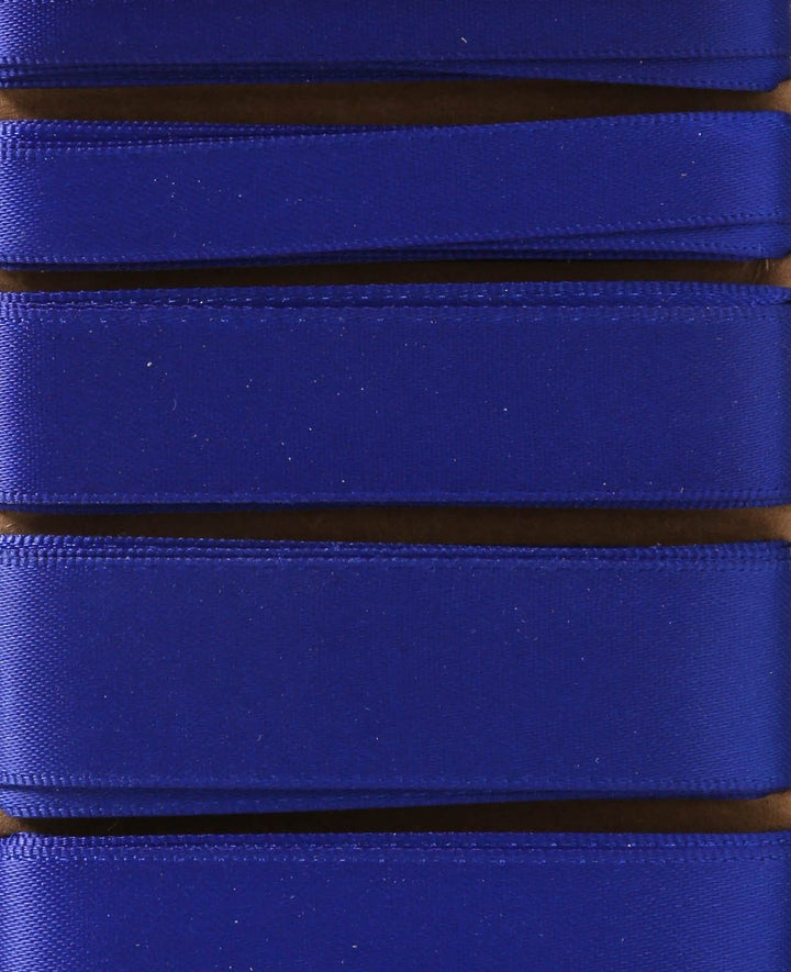 Ruban de satin 6 x 2 m, bleu