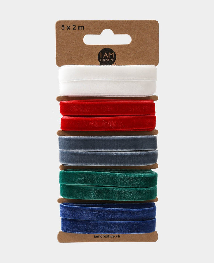 Velvet Ribbon Mix II, 5 x 2 m