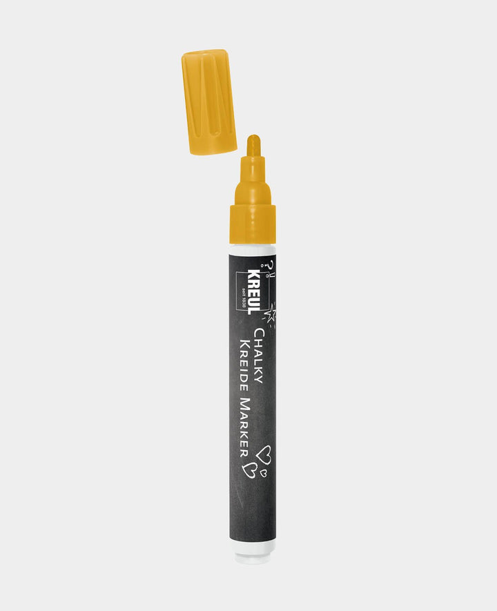 KREUL Chalky Marqueur craie medium Golden Glow