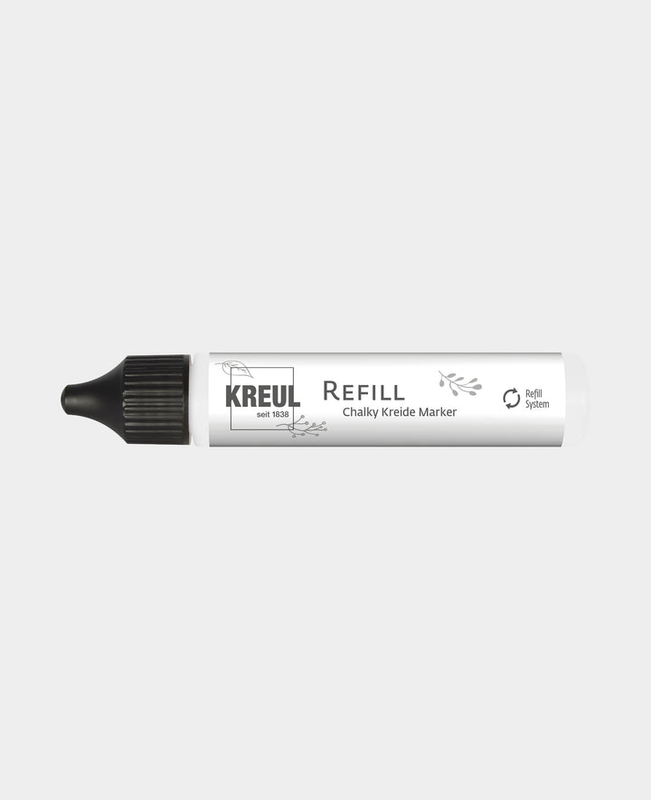 Refill Chalkymarker Snow White, Nachfüllfarbe, Weiss, 25 ml