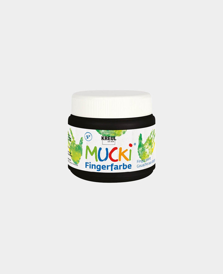 MUCKI Finger Paint Black 150 ml