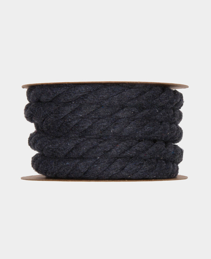 Cotton cord ø 10 mm / 4 m, dark grey