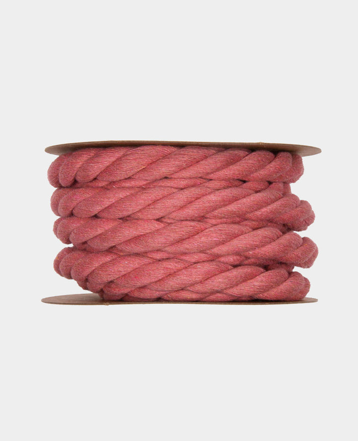 Cordon en coton ø 10 mm / 4 m, bois de rose