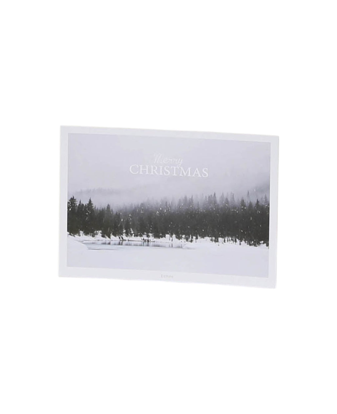 Weihnachtskarte / Postkarte, White Christmas