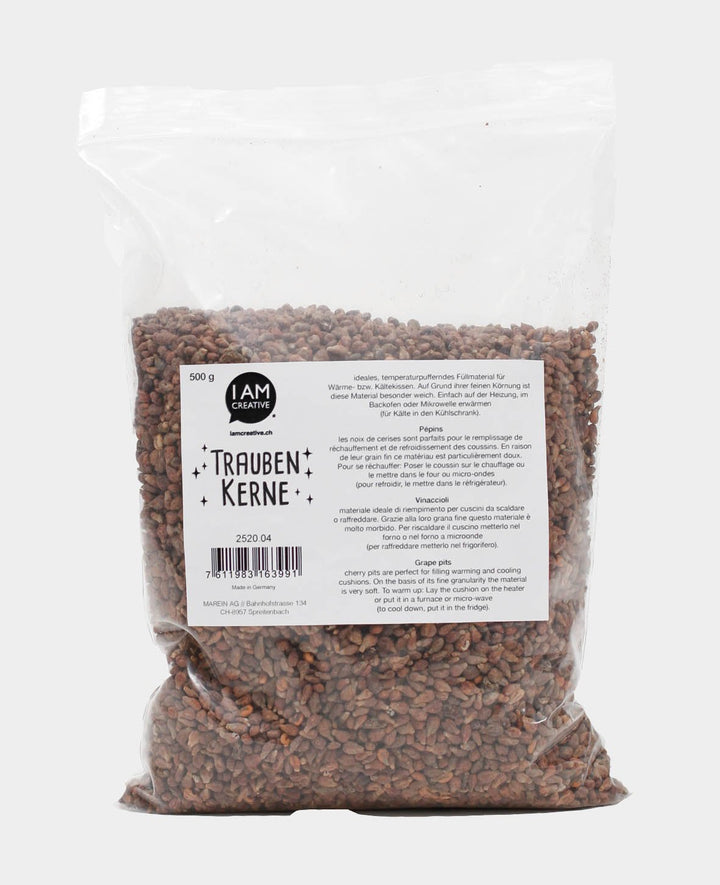Traubenkerne, Braun, 500 g