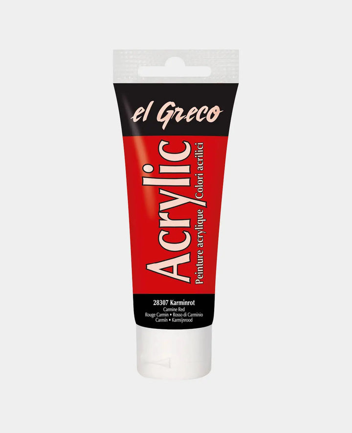 el Greco Acryl 75ml,Karminrot