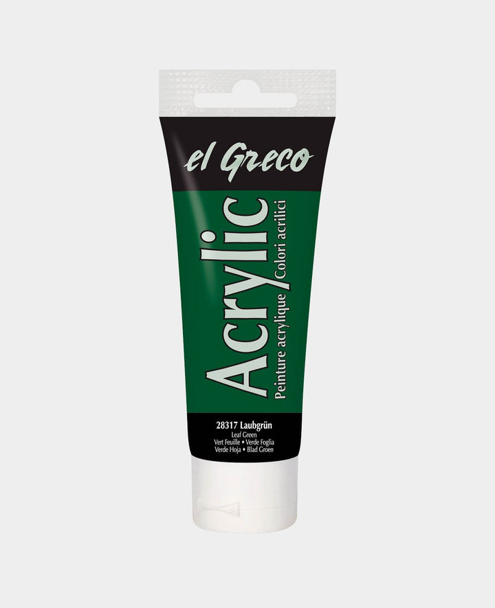 el Greco Acryl 75ml, vert feuillage