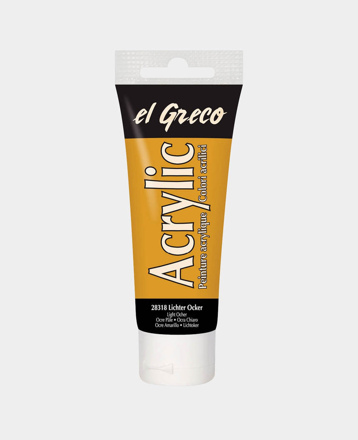 el Greco Acrylique 75ml,Ocre clair