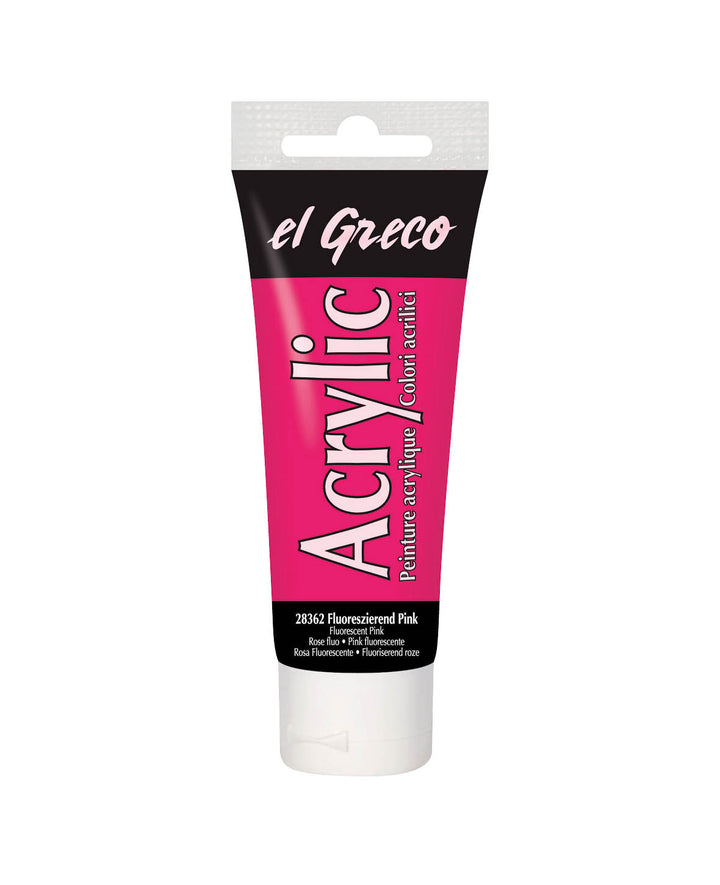 KREUL el Greco Acryl, Fluores.Pink, 75ml