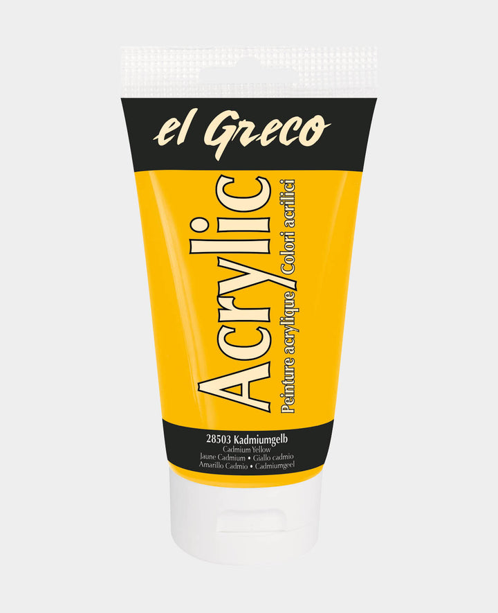 el Greco Acryl 150ml,Jaune cadmium