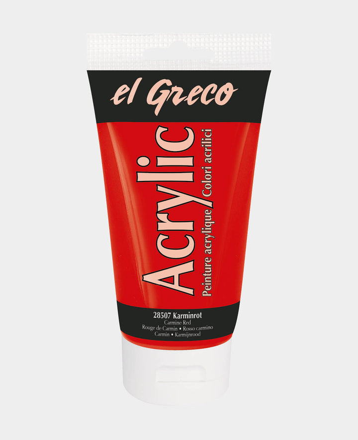 el Greco Acryl 150ml,Karminrot