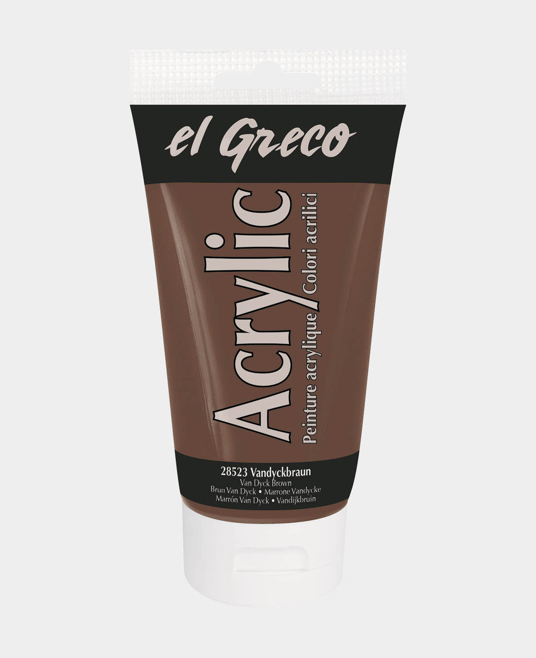 el Greco Acryl 150ml,Vandyckbraun