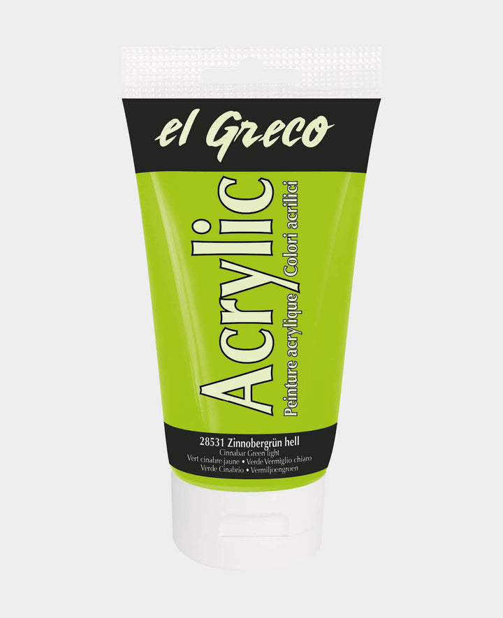 el Greco Acrylique 150ml,Vermillon c.