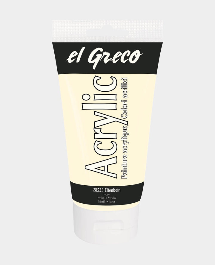 el Greco Acrylique 150ml,Ivoire