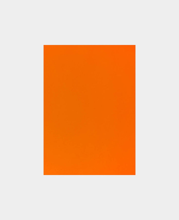 Construction paper 210 × 297 mm (A4), orange