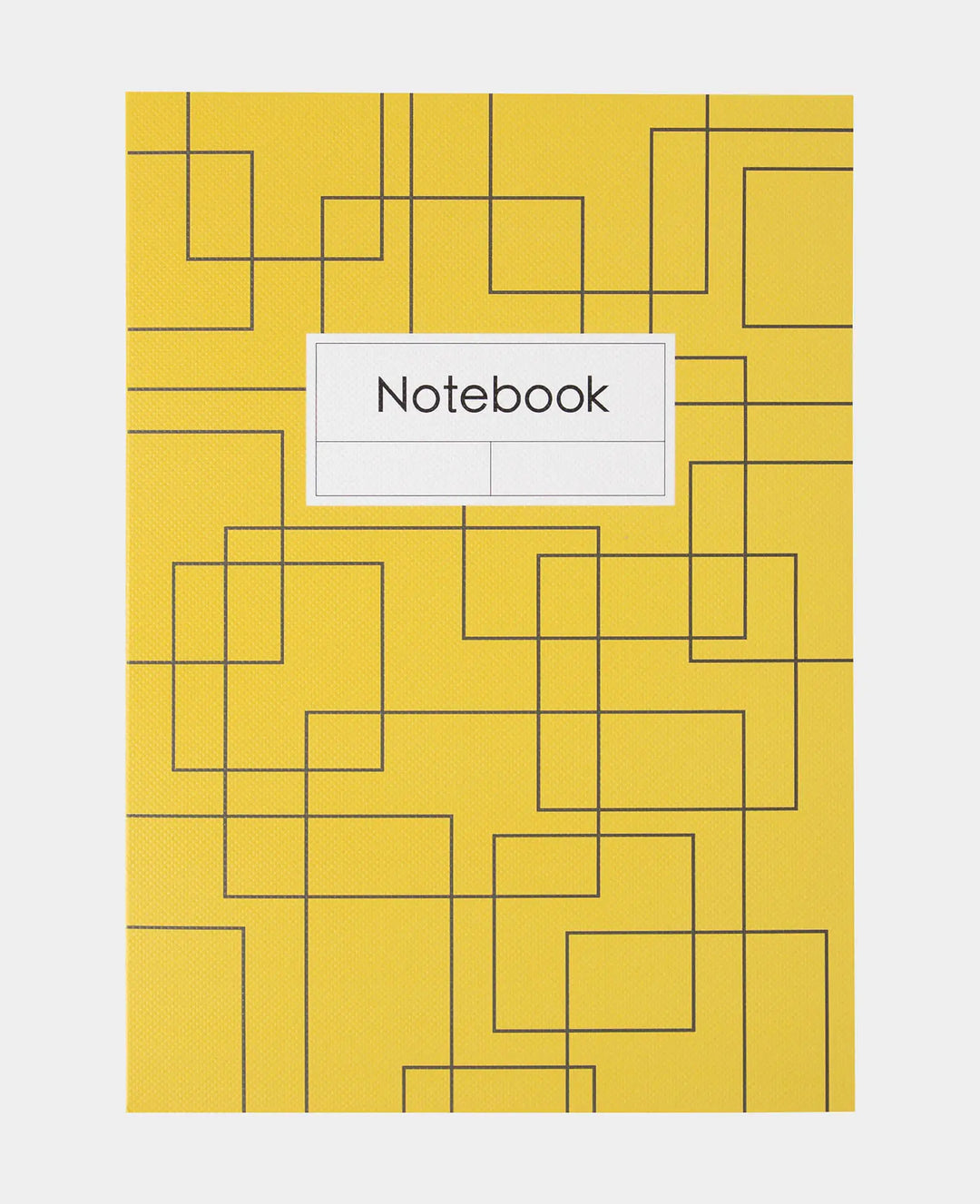 Notebook, A5, Squared Notebook, yellow, 80 gsm, 148 x 210 mm, 80 sheets