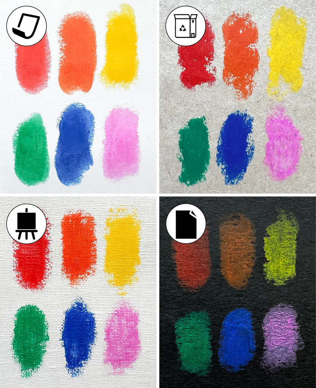 Wachsmalstifte Classic, 1 Set mit 6 Farben