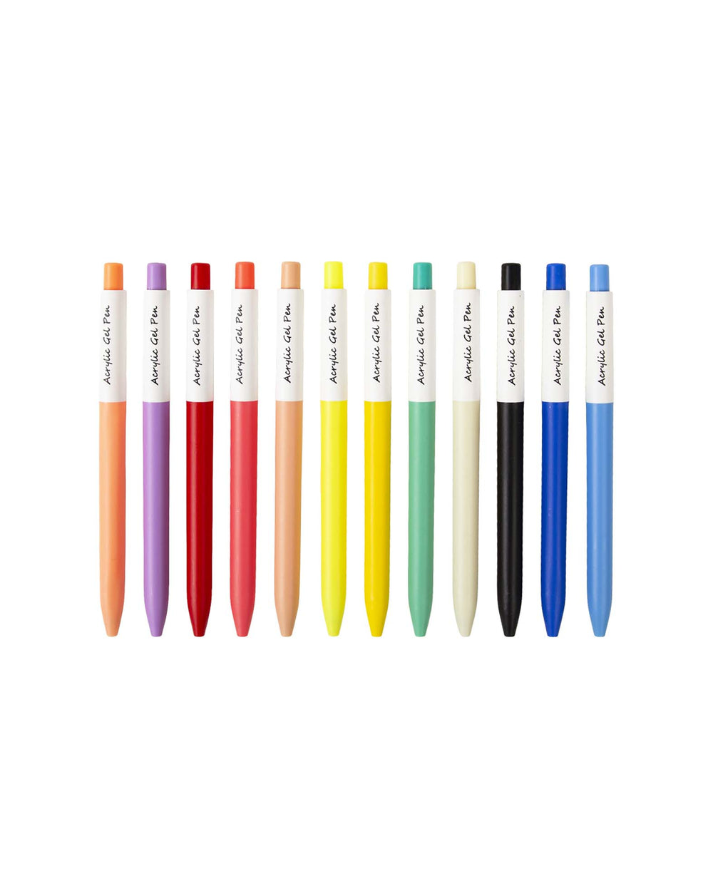 Acryl Gel Stifte für helle und dunkle Papiere