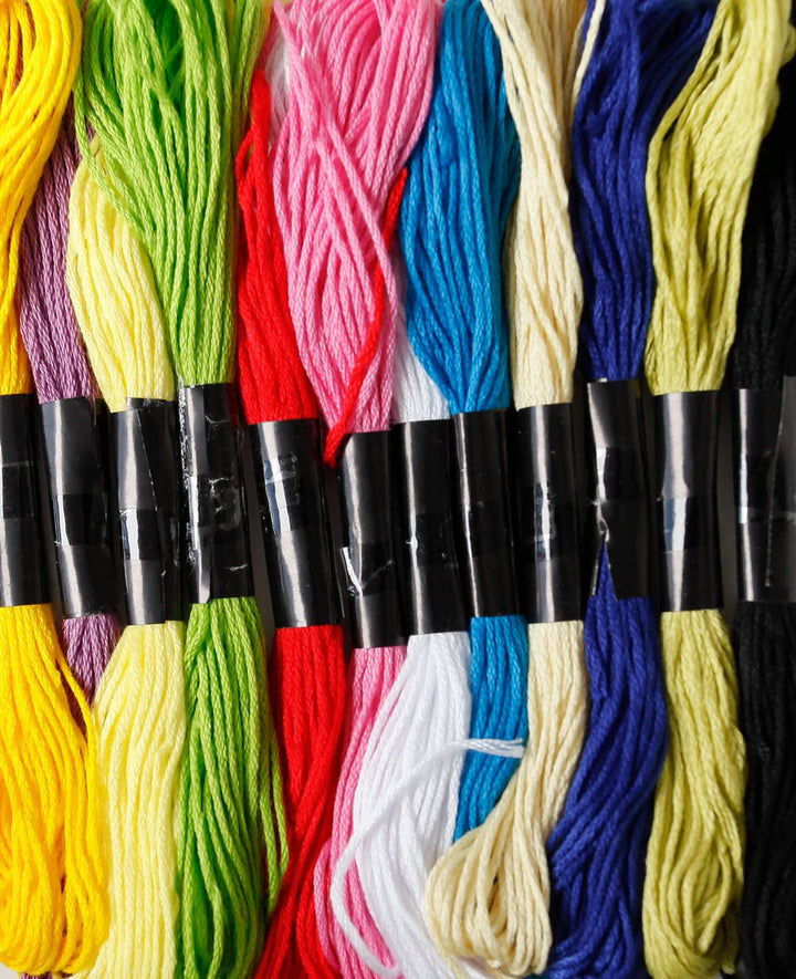 Embroidery floss, 12 pcs.