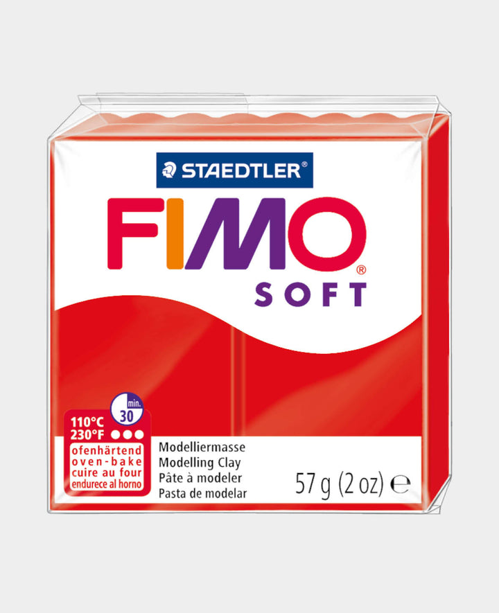 FIMO® soft Normalblock, Weihnachtsrot