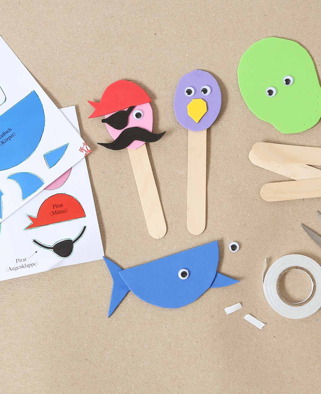 I AM CREATIVE Kit "Piraten-Abenteuer", 98 tlg.
