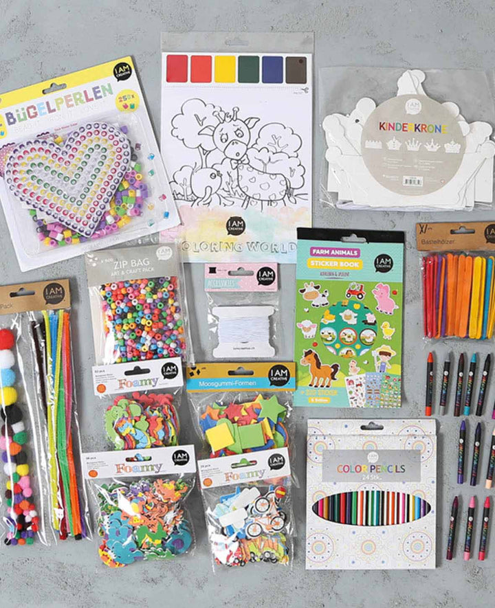 Creative Leisure Box, 3-8 years, 1375 pieces.