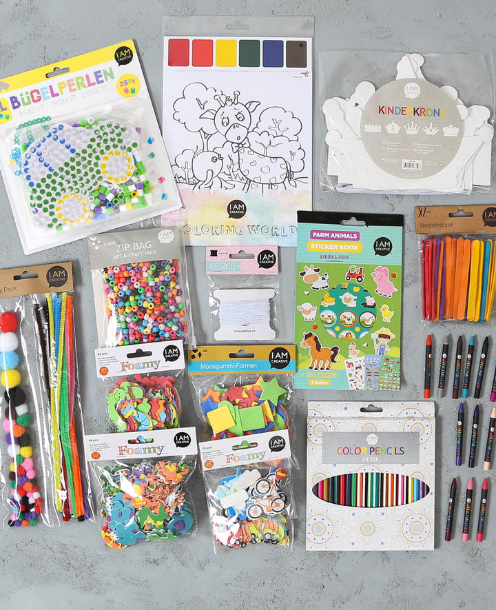 Creative Leisure Box, 3-8 years, 1375 pieces.
