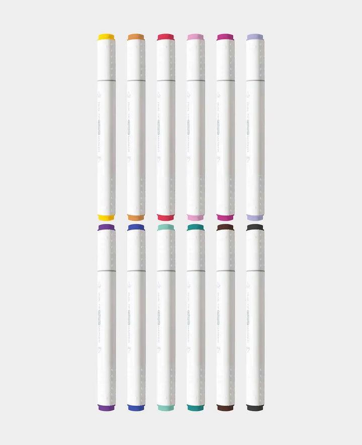 Feutres textiles, recharges pour aérographe 4011.25, 12 pièces.