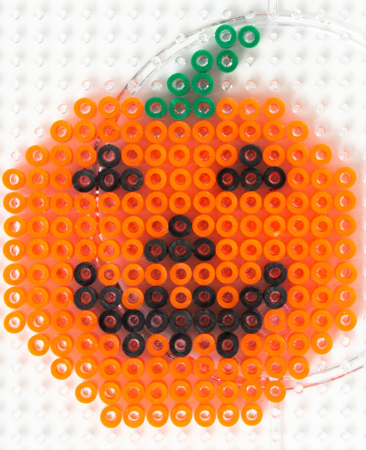 Perles à repasser en sachet, orange, ø 5 mm, 1&
