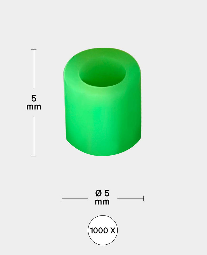 Ironing beads in a bag, pink, ø 5 mm, 1,000 pieces
