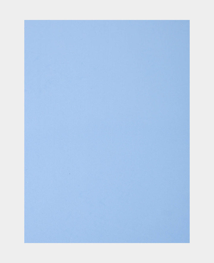 Foam rubber, light blue, 2mm x 30 x 40 cm, 1 piece