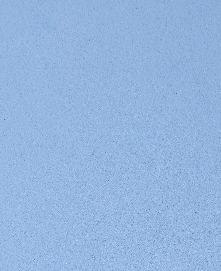 Foam rubber, light blue, 2mm x 30 x 40 cm, 1 piece