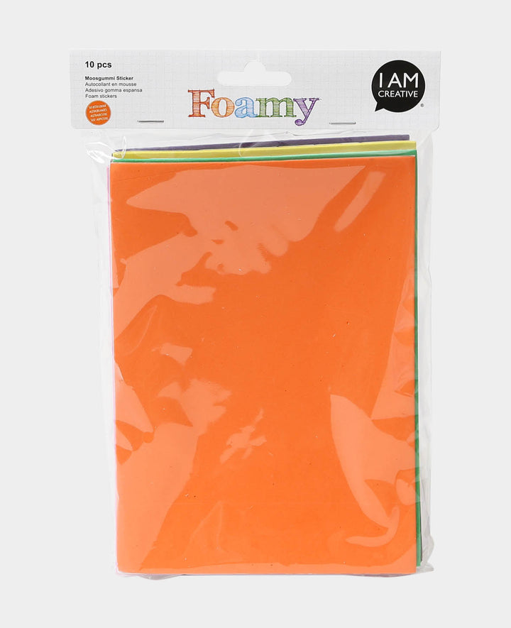 Moosgummi A5 Platten Basic, selbstklebend, 10 Stk.