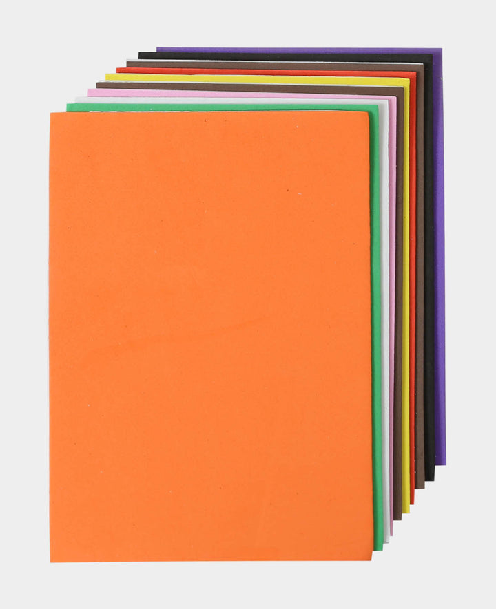 Moosgummi A5 Platten Basic, selbstklebend, 10 Stk.