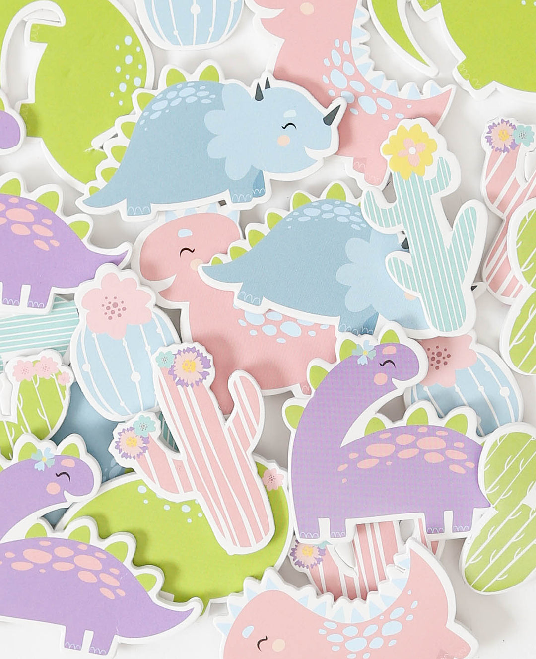 Foam Rubber Baby Dinosaurs, approx. 4.5 x 5 cm, 21 pcs.