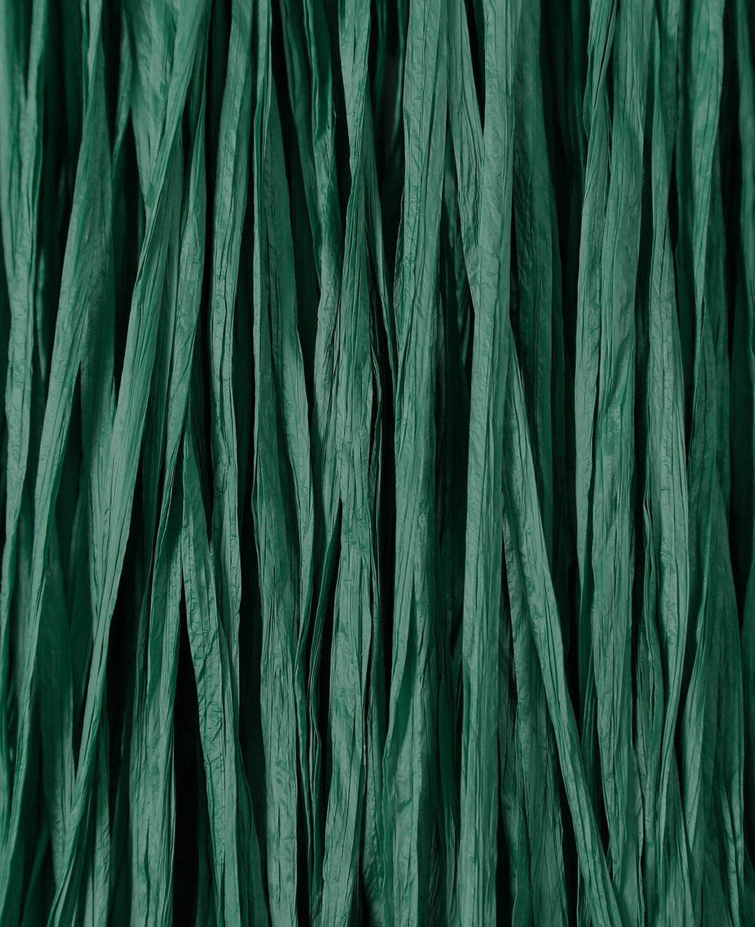 Raffia matt, dark green, 20 m