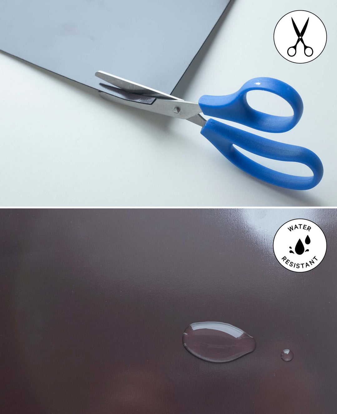 Magnetic Sheet A4, magnetic and self-adhesive foil for making custom-cut magnets, Black, 210 x 1 x 297 mm