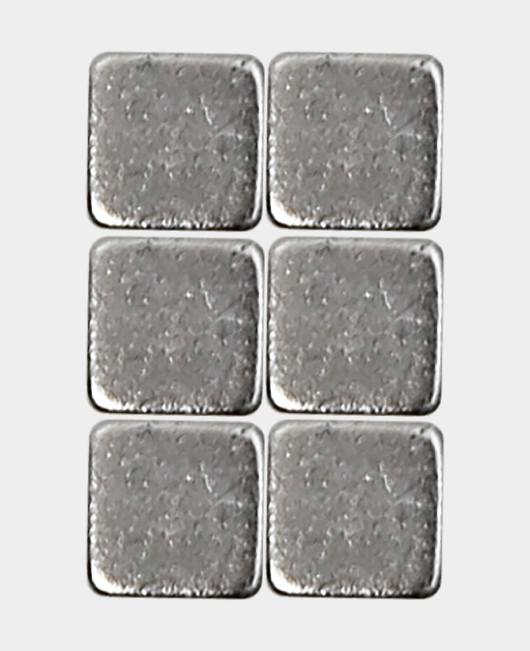 Magnete Quadrat stark, Würfelmagnete mit guter Haftkraft, Silber, 0.4 x 0.4 x 0.4 cm, 6 Stück