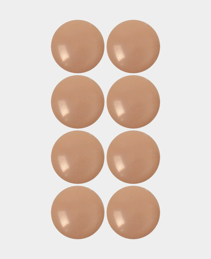 Round decorative magnets, button magnets, pink, ø 1 x 0.7 cm, 8 pieces