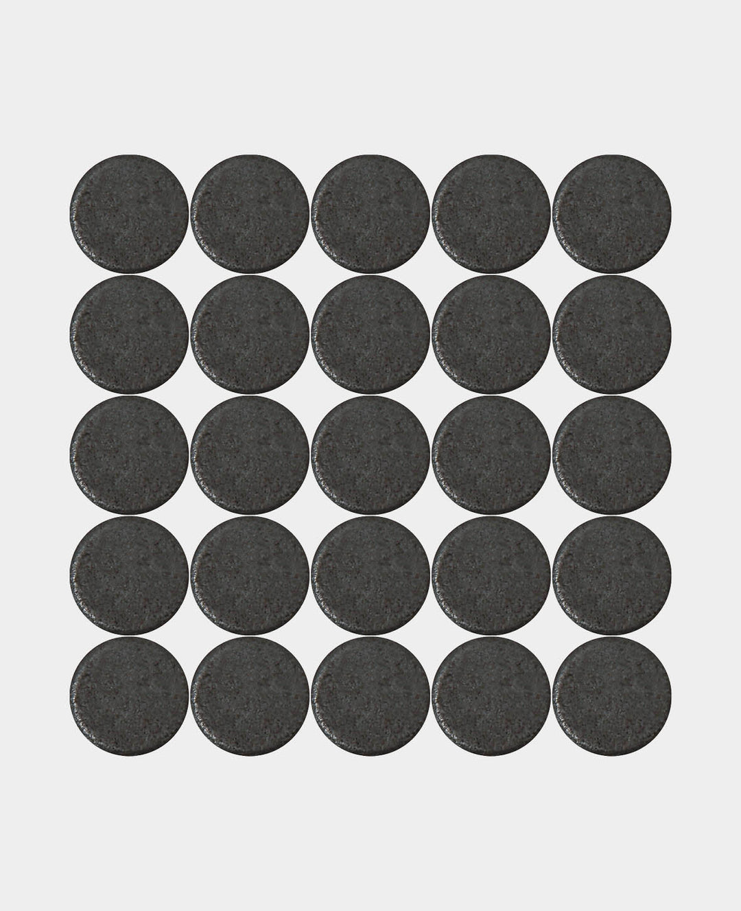 Round Magnets, Pushpin Magnets for Various Crafts, Black, ø 1.7 x 0.5 cm, 25 pieces