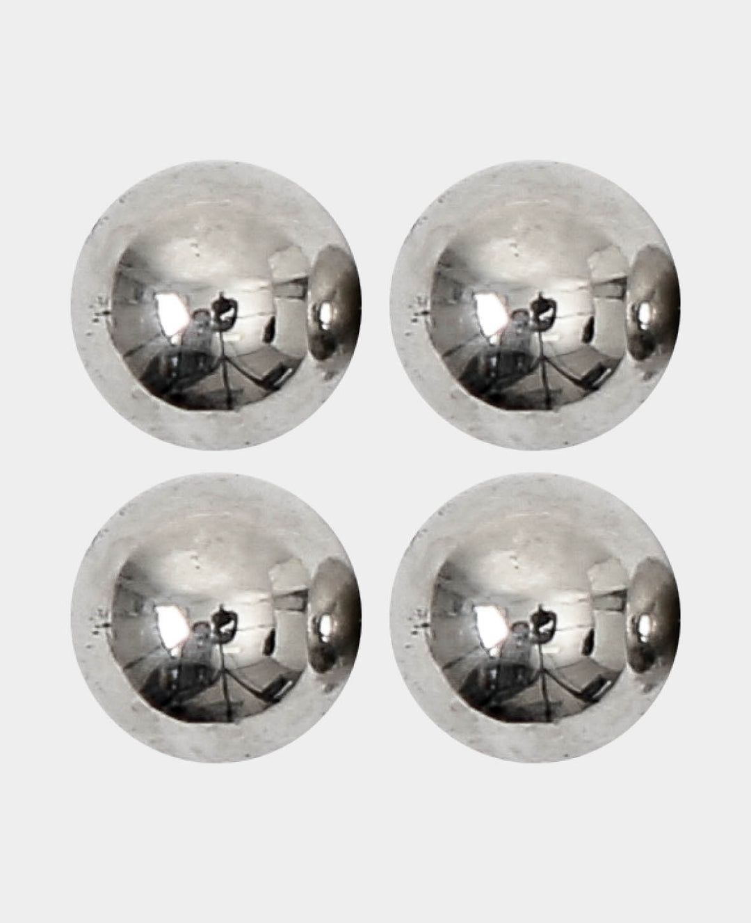 Magnete Ball stark, Kugelmagnete mit guter Haftkraft, Silber, ø 0.8 cm, 4 Stück